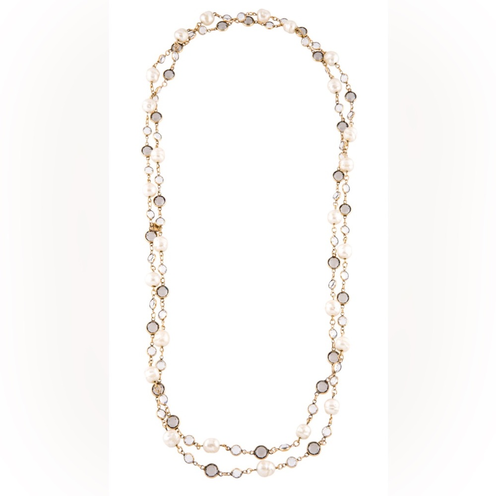 Chanel sautoir necklace